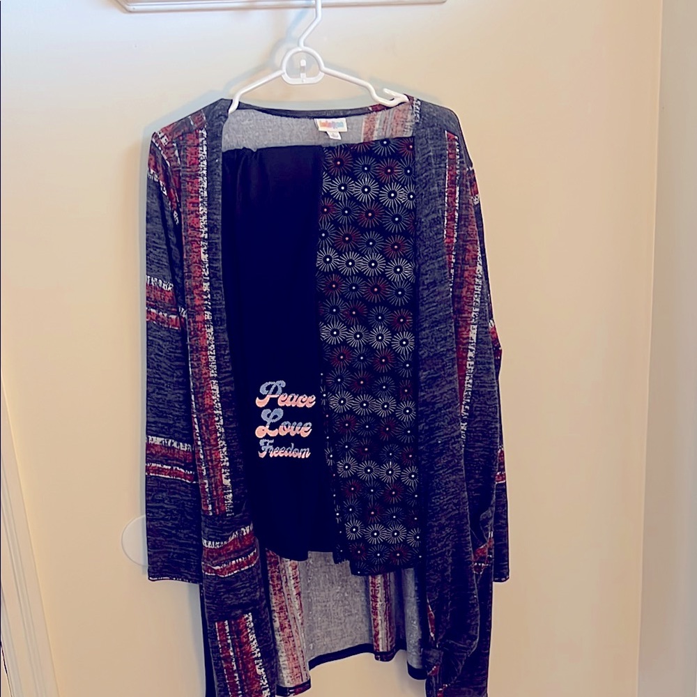 Lularoe red white and blue!!